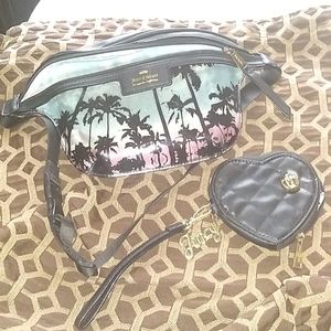 Juicy fanny pack and wallet